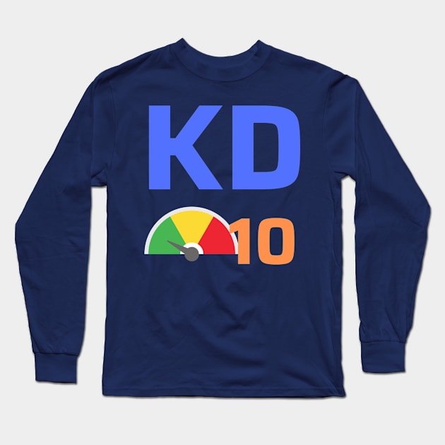 Keyword Difficulty 10 Long Sleeve T-Shirt by CyberChobi